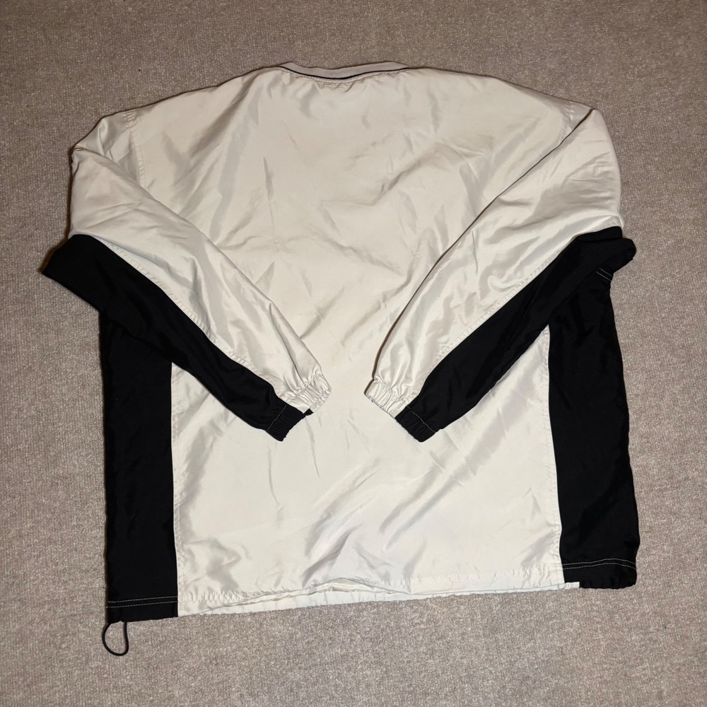 Destinations INDesigns Global Windbreaker Pullover Cream Black V-Neck XL Mens - Picture 7 of 10